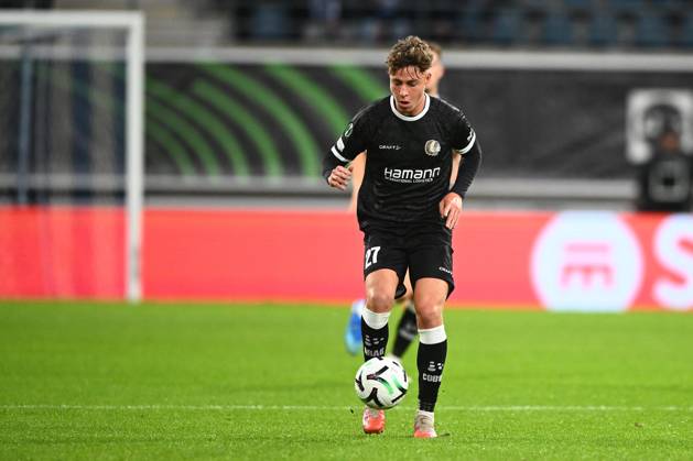 KAA Gent v AGF Aarhus - UEFA Conference League GENT, BELGIUM - OCTOBER 15 : De Vlieger Tibe midfielder of KAA Gent during the UEFA Conference League 2026 27 League Phase matchday 1 match between KAA Gent and AGF Aarhus on October 15, 2026 in Gent, Belgium, 15 10 2026 Gent Belgium  Copyright: xGvgx