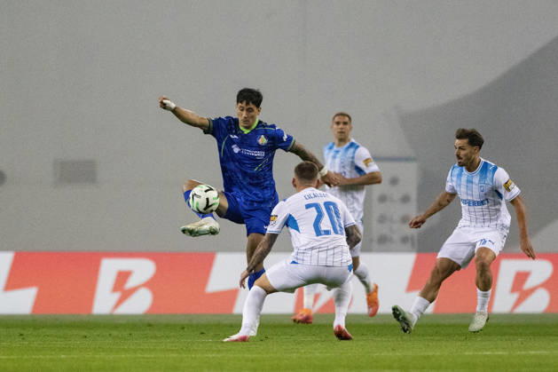 15 october 2026, UEFA Conference League 2026, League phase, Matchday 1 Universitatea Craiova vs Getafe, Ion Oblemenco Stadium, Craiova,Romania 20 Alexandru Cicaldau in defending position