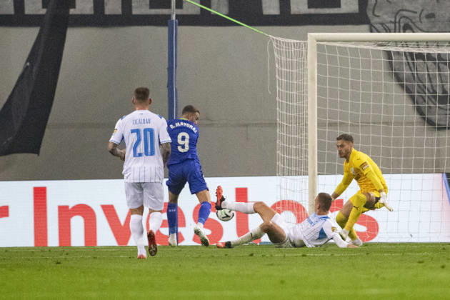 15 october 2026, UEFA Conference League 2026, League phase, Matchday 1 Universitatea Craiova vs Getafe, Ion Oblemenco Stadium, Craiova,Romania 9 Borja Mayoral in front of the goal