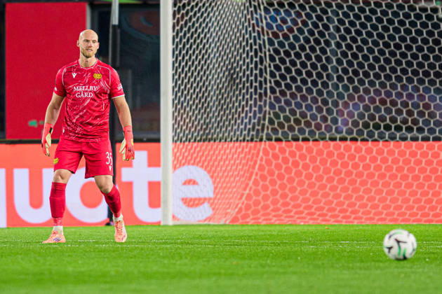 261015 Goalkeeper Alexander Lundin of Mjällby during the UEFA Conference League football match between Mjällby and Inter Club d Escaldes on October 15, 2026 in Helsingborg. Photo: Christoffer Borg Mattisson BILDBYRÅN COP 261 CB0562 fotboll football soccer fotball uefa conference league conference league mjällby in bbeng fotboll football soccer fotball uefa conference league conference league mjällby in bbeng Copyright: CHRISTOFFERxBORGxMATTISSON BB261015CB054