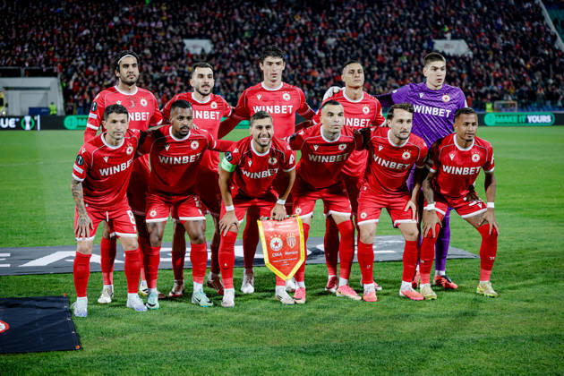 Football - UEFA Conference League - Round 1 - PFC CSKA Sofia - AS Monaco - 15.10.2026 PFC CSKA Sofia during UEFA Conference League - Round 1 match between PFC CSKA Sofia and AS Monaco at Vasil Levski Stadium in Sofia, Bulgaria, on October 15th, 2026 in Sofia, Bulgaria. Bulgaria Copyright: xYulianxTodorovx