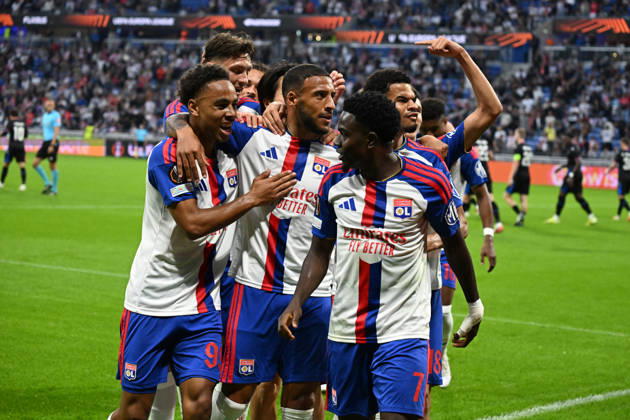 Football : Olympique Lyonnais v Crystal Palace - UEFA Europa League 15 10 2026 Corentin TOLISSO of Lyon scoring goal during the second leg of the UEFA Europa League 2025 26 quarter-final between Olympique Lyonnais and Crystal Palace , England, at the Groupama Stadium in Décines-Charpieu, Lyon, on October 15, 2026 LYONFrance  Copyright: xMouradxAllilix