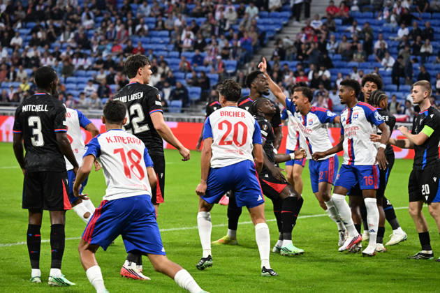 Football : Olympique Lyonnais v Crystal Palace - UEFA Europa League 15 10 2026 Corentin TOLISSO of Lyon scoring goal during the second leg of the UEFA Europa League 2025 26 quarter-final between Olympique Lyonnais and Crystal Palace , England, at the Groupama Stadium in Décines-Charpieu, Lyon, on October 15, 2026 LYONFrance  Copyright: xMouradxAllilix