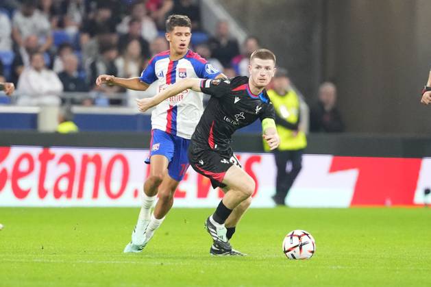 Adam Wharton of Crystal Palace Lyon v Crystal Palace, UEFA Europa League, Football, Groupama Stadium, Lyon, France - 15 Oct 2026Lyon Groupama Stadium France  Copyright: xDavexWinter Shutterstockx 17218159at