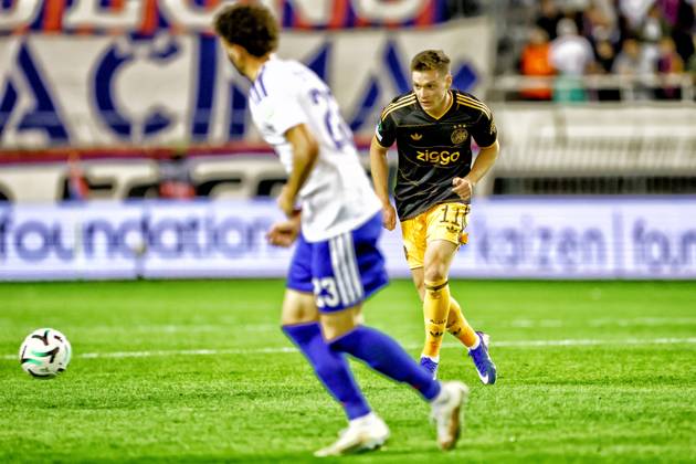 SPLIT, 15 10-2026, Poljud Stadium , season 2026 2027 , UEFA Conference League Football . Match between Hajduk Split and Ajax. Picture shows Ajax Viktor Tsygankov Hajduk Split - Ajax  x208448760x Copyright: