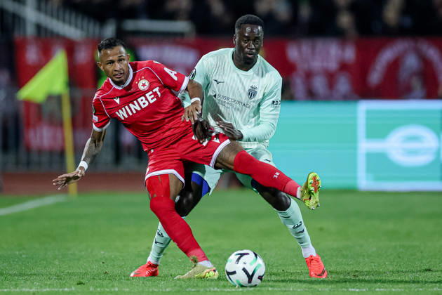 Football - UEFA Conference League - Round 1 - PFC CSKA Sofia - AS Monaco - 15.10.2026 Jordan Teze, 4 of AS Monaco FC during UEFA Conference League - Round 1 match between PFC CSKA Sofia and AS Monaco at Vasil Levski Stadium in Sofia, Bulgaria, on October 15th, 2026 in Sofia, Bulgaria. Bulgaria Copyright: xYulianxTodorovx