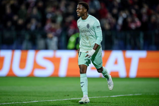 Football - UEFA Conference League - Round 1 - PFC CSKA Sofia - AS Monaco - 15.10.2026 Ansu Fati, 31 of AS Monaco FC during UEFA Conference League - Round 1 match between PFC CSKA Sofia and AS Monaco at Vasil Levski Stadium in Sofia, Bulgaria, on October 15th, 2026 in Sofia, Bulgaria. Bulgaria Copyright: xYulianxTodorovx