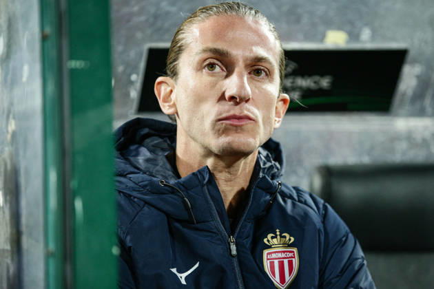 SOCCER - UEFA Conference League - CSKA vs. AS Monaco Photo by IPA ABACAPRESS.COM89724066 - Monaco head coach Filipe Luis before the UEFA Conference League match between PFC CSKA and AS Monaco at Vasil Levski National Stadium in Sofia, Bulgaria, on October 15, 2026 Sofia Bulgaria  Copyright: xIPAxSport ABACAx
