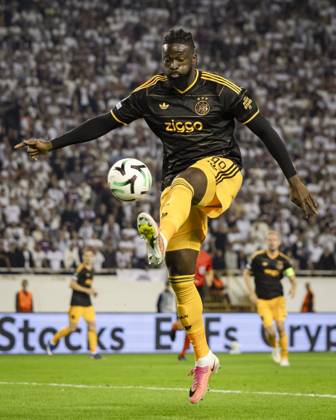 SPLIT - Tolu Arokodare of Ajax during the Conference League match between Hadjuk Split and Ajax at Stadion Poljud on October 15, 2026 in Split, Croatia. SONNY LENSEN ANP xVIxANPxSportx xxANPxIVx 572545105 originalFilename: 572545105.jpg