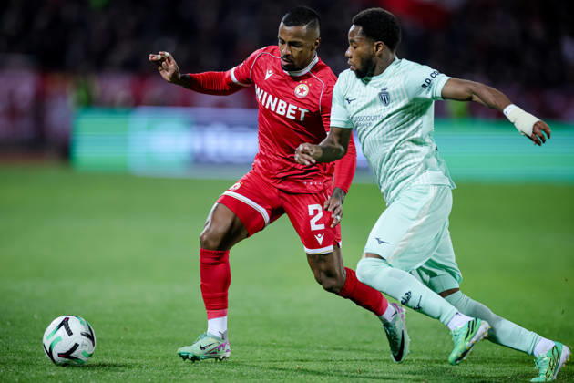 Football - UEFA Conference League - Round 1 - PFC CSKA Sofia - AS Monaco - 15.10.2026 Pastor Pastor, 2 of PFC CSKA Sofia during UEFA Conference League - Round 1 match between PFC CSKA Sofia and AS Monaco at Vasil Levski Stadium in Sofia, Bulgaria, on October 15th, 2026 in Sofia, Bulgaria. Bulgaria Copyright: xYulianxTodorovx