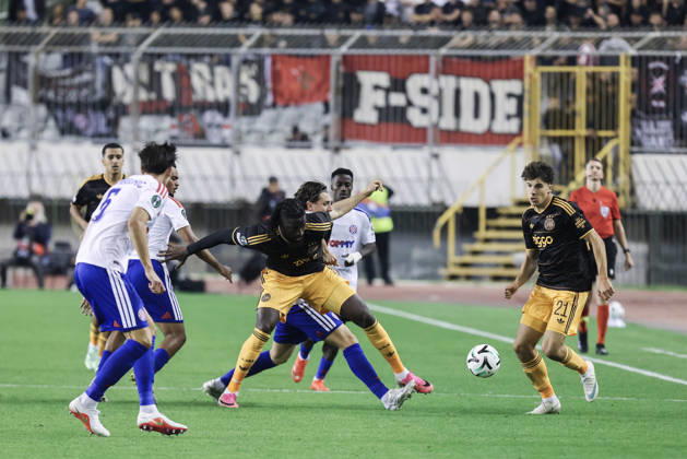UEFA Conference League HNK Hajduk Split v AFC Ajax Jofre Torrents of Ajax controls a ball during the UEFA Conference League 2026 27 League Phase MD1 match between HNK Hajduk Split and AFC Ajax at Stadion Poljud on October 15, 2026 in Split, Croatia.  IvoxCagalj PIXSELL