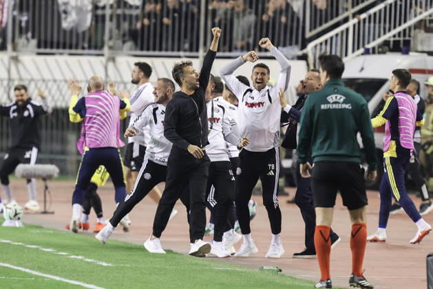 UEFA Conference League HNK Hajduk Split v AFC Ajax Hajduk Split Head Coach Gonzalo Garcia celebrates during the UEFA Conference League 2026 27 League Phase MD1 match between HNK Hajduk Split and AFC Ajax at Stadion Poljud on October 15, 2026 in Split, Croatia.  IvoxCagalj PIXSELL
