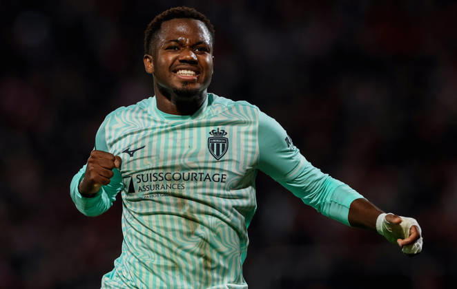 CSKA vs AS Monaco - UEFA Conference League SOFIA, BULGARIA-OCTOBER 15: Ansu Fati of AS Monaco reacts after scoring goal for 0-2 during the UEFA Conference League - League Phase, Matchday 1 between teams of CSKA and AS Monaco at Vasil Levski National Stadium in Sofia, Bulgaria, 15 October 2026. Borislav Troshev Anadolu Sofia Bulgaria. Editorial use only. Please get in touch for any other usage.  Copyright: x2026xAnadoluxBorislavxTroshevx