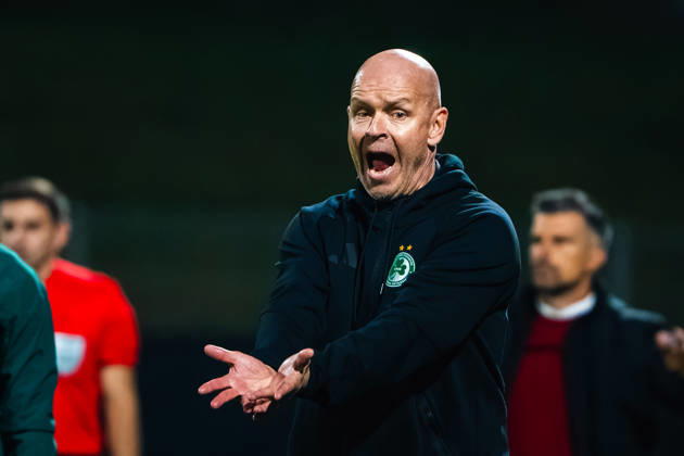 CELJE, SLOVENIA - OCTOBER 15: Henning Berg head coach of Omonia during the UEFA Europa League match between Celje (Slovenia) and Omonia (Cyprus) at Stadion Celje, Celje on October 15, 2026 in Celje, Slovenia. (Photo by Andraz Corel Sports Press Photo). Copyright: xAndrazxCorelx xSPPx Sportspressphoto_SPR257112