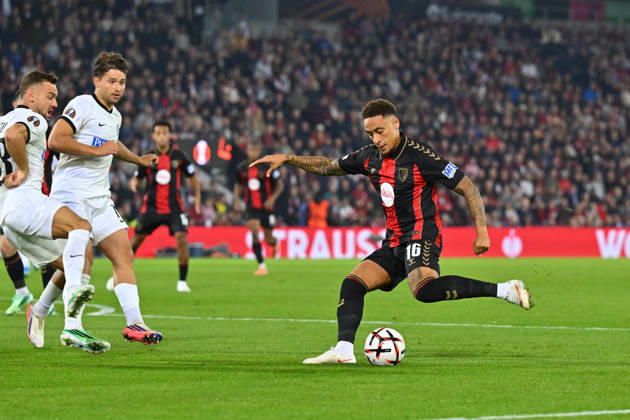 Bournemouth v Sturm Graz, Europa League Marcus Tavernier (16) of AFC Bournemouth on the attack during the Europa League match between Bournemouth and Sturm Graz at the Vitality Stadium, Bournemouth, UK on 15 October 2026. Bournemouth Vitality Stadium Dorset UK Editorial use only , Copyright: xGrahamxHuntx PSI-25011-0056