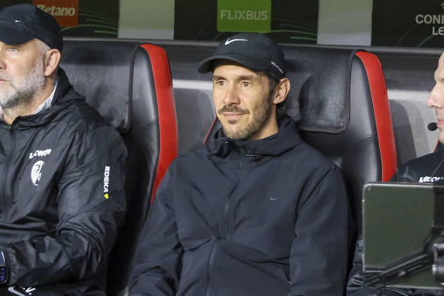 Julian Schuster (SC Freiburg, Trainer) , Deutschland, Fussball, UEFA Conference League, 1. Spieltag, 2026 2027, SC Freiburg vs. FK Jablonec, 15.10.2026, Freiburg im Breisgau Stadion am Wolfswinkel Deutschland Copyright: xGrantxHubbsx