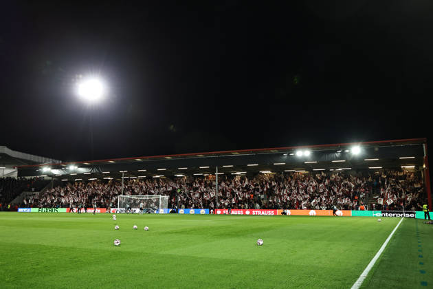 SOCCER - UEFA EL, Bournemouth vs Sturm BOURNEMOUTH,ENGLAND,15.OCT.26 - SOCCER - UEFA Europa League, AFC Bournemouth vs SK Sturm Graz. Image shows overview of Vitality Stadium.  GEPAxpictures xChrisxBauer