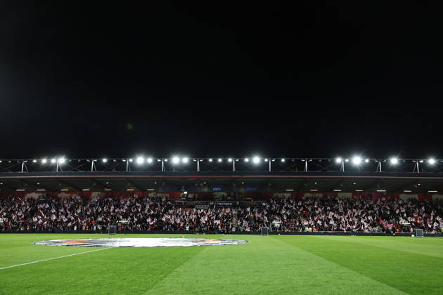 SOCCER - UEFA EL, Bournemouth vs Sturm BOURNEMOUTH,ENGLAND,15.OCT.26 - SOCCER - UEFA Europa League, AFC Bournemouth vs SK Sturm Graz. Image shows overview of Vitality Stadium.  GEPAxpictures xChrisxBauer