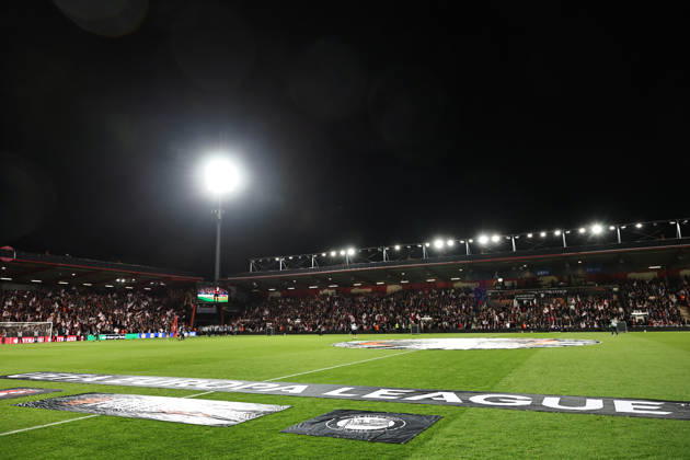 SOCCER - UEFA EL, Bournemouth vs Sturm BOURNEMOUTH,ENGLAND,15.OCT.26 - SOCCER - UEFA Europa League, AFC Bournemouth vs SK Sturm Graz. Image shows overview of Vitality Stadium.  GEPAxpictures xChrisxBauer