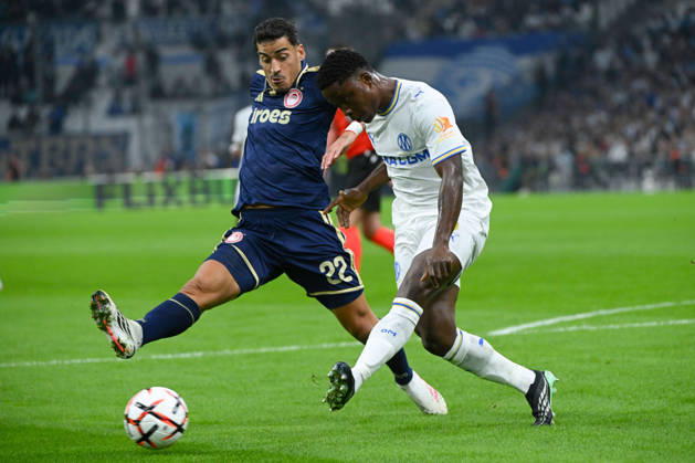 FOOTBALL : Olympique de Marseille VS Olympiakos - UEFA Europa League - 15 10 2026 Tochukwu Nnadi (OM) - UEFA Europa League match between Olympique de Marseille and Olympiakos on October 15, 2026 at the CEPAC Velodrome Stadium in Marseille. MarseilleFrance  Copyright: xWilliamxCannarellax
