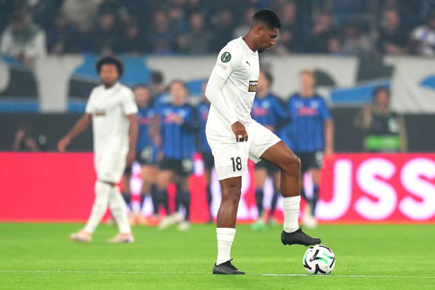 Atalanta s Eljif Elmas celebrates after scoring 1-0 (Pafos’s Lelê ) during the Uefa Conference League match soccer match between Atalanta and Pafos at the New Balance Arena in Bergamo , North Italy - Thursday , October 15 , 2026 . - Soccer .  Copyright: xSpada LaPressex
