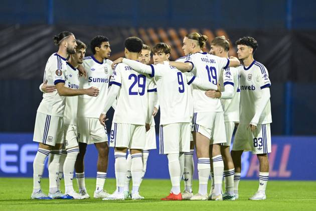 GNK Dinamo v RSC Anderlecht - UEFA Europa League ZAGREB, CROATIA - OCTOBER 15 : Players of RSC Anderlecht during the UEFA Europa League 2026 27 League Phase matchday 2 match between GNK Dinamo and RSC Anderlecht on October 15, 2026 in Zagreb, Croatia, 15 10 2026 Zagreb Croatia  Copyright: xNicoxVereeckenx