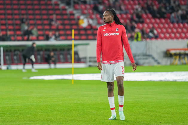 UEFA Conference-League: SC Freiburg vs FK Jablonec, 15.10.2026 Jordy Makengo (SC Freiburg, 33) UEFA Conference-League: SC Freiburg vs FK Jablonec, Europa-Park-Stadion, 15.10.2026 Copyright: xBEAUTIFULxSPORTS Boscox