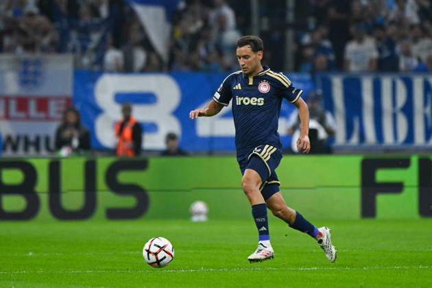FOOTBALL : Olympique de Marseille VS Olympiakos - UEFA Europa League - 15 10 2026 Santiago Hezze (Olympiakos) - UEFA Europa League match between Olympique de Marseille and Olympiakos on October 15, 2026 at the CEPAC Velodrome Stadium in Marseille. MarseilleFrance  Copyright: xWilliamxCannarellax