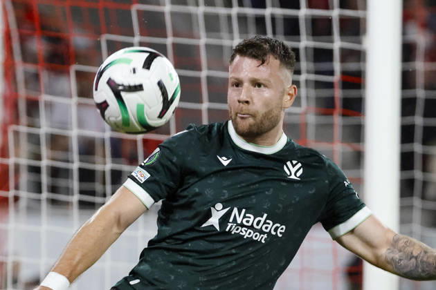 Martin Cedidla (FK Jablonec, 18) am Ball , Deutschland, Fussball, UEFA Conference League, 1. Spieltag, 2026 2027, SC Freiburg vs. FK Jablonec, 15.10.2026, Freiburg im Breisgau Stadion am Wolfswinkel Deutschland Copyright: xGrantxHubbsx