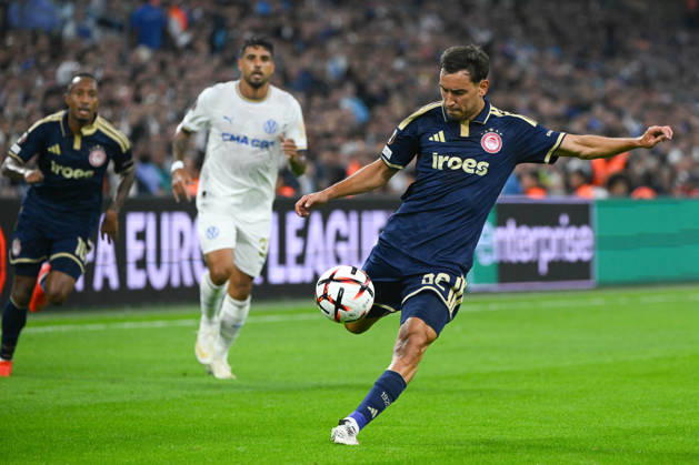 FOOTBALL : Olympique de Marseille VS Olympiakos - UEFA Europa League - 15 10 2026 Santiago Hezze (Olympiakos) - UEFA Europa League match between Olympique de Marseille and Olympiakos on October 15, 2026 at the CEPAC Velodrome Stadium in Marseille. MarseilleFrance  Copyright: xWilliamxCannarellax