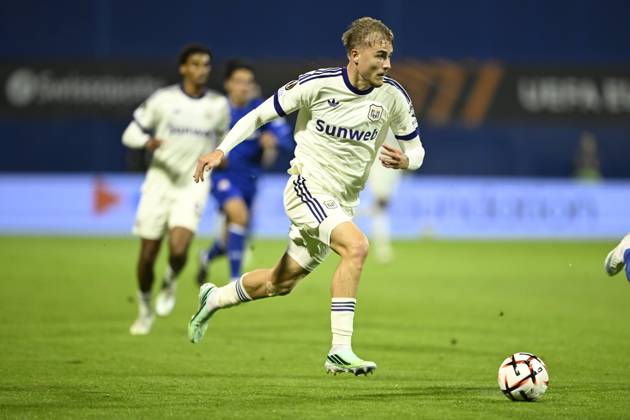 GNK Dinamo v RSC Anderlecht - UEFA Europa League ZAGREB, CROATIA - OCTOBER 15 : during the UEFA Europa League 2026 27 League Phase matchday 2 match between GNK Dinamo and RSC Anderlecht on October 15, 2026 in Zagreb, Croatia, 15 10 2026 Zagreb Croatia  Copyright: xNicoxVereeckenx