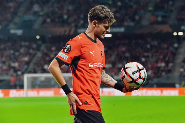 FOOTBALL : Stade Rennais vs OFI Crete - Europa League - Journée 2 - 15 10 2026 Sebastian Szymanski (Stade Rennais) RennesFrance  Copyright: xBaptistexAutissierx