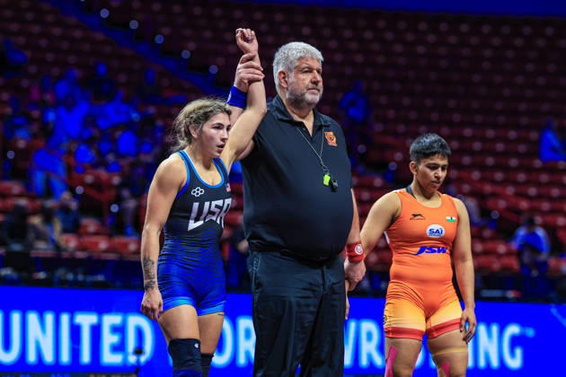 U23 World Championships 53kg WW - Cristelle Noelle Rodriguez Dobler (USA) df. Sweety Sweety (IND)