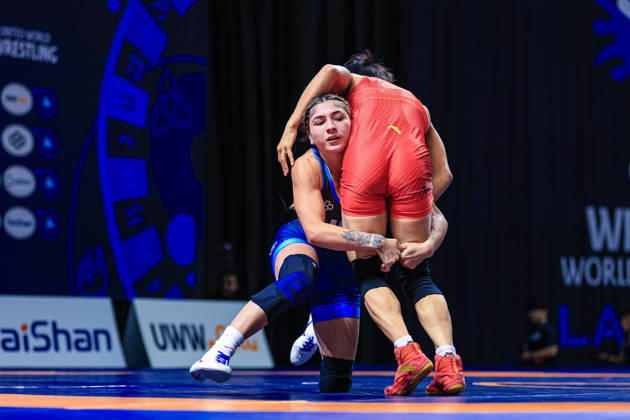 U23 World Championships 53kg WW - Cristelle Noelle Rodriguez Dobler (USA) df. Xiaotong Zeng (CHN)