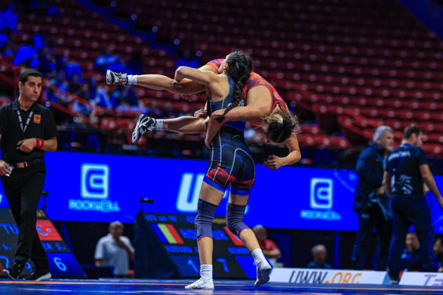 U23 World Championships 53kg WW - Sevval Cayir (TUR) df. Serena Rosa Di Benedetto (CAN)