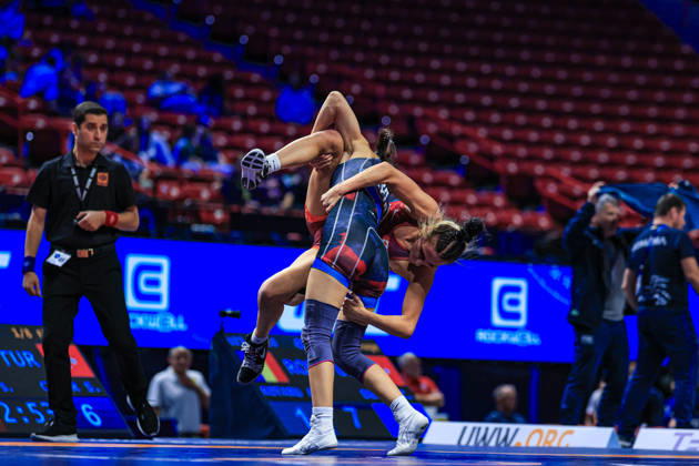 U23 World Championships 53kg WW - Sevval Cayir (TUR) df. Serena Rosa Di Benedetto (CAN)