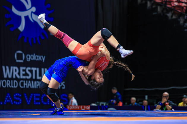 U23 World Championships 55kg WW - Shugyla Omirbek (KAZ) df. Khaliun Byambasuren (MGL)