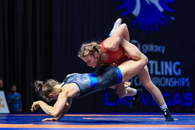 U23 World Championships 57kg WW - Aryna Dzemchanka Martynava (BLR) df. Gabriela Ines Cross (CAN)