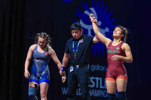 U23 World Championships 57kg WW - Bertha Daniela Rojas Chavez (MEX) df. Emine Cakmak (TUR)