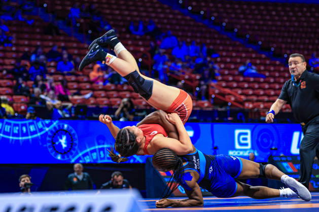 U23 World Championships 62kg WW - Adaugo Diana Nwachukwu (USA) df. Khulan Byambasuren (MGL)