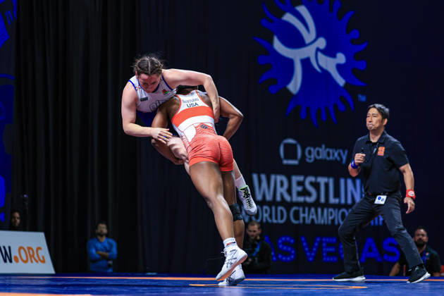 U23 World Championships 62kg WW - Adaugo Diana Nwachukwu (USA) df. Yana Tretsiak (BLR)