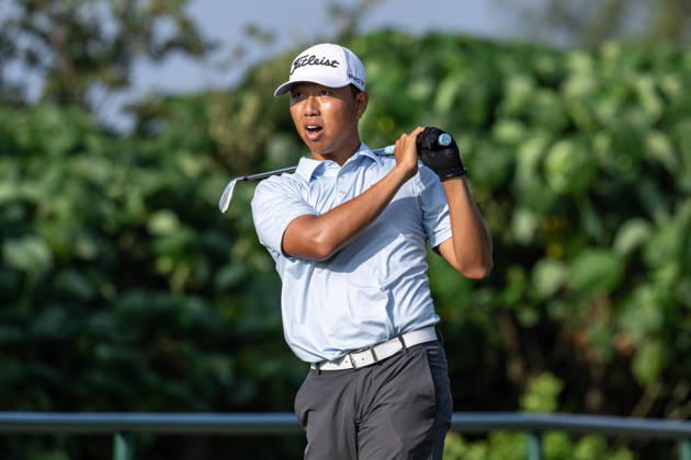 October 16, 2026, Coloane, Macao Sar, China: Kelvin SI from Macau. Round 2 in the Macao Open Golf at Macau Golf & Country Club. Macau Open Golf Round 2  - ZUMAr144 20261016_zap_r144_039 Copyright: xJaynexRussellx