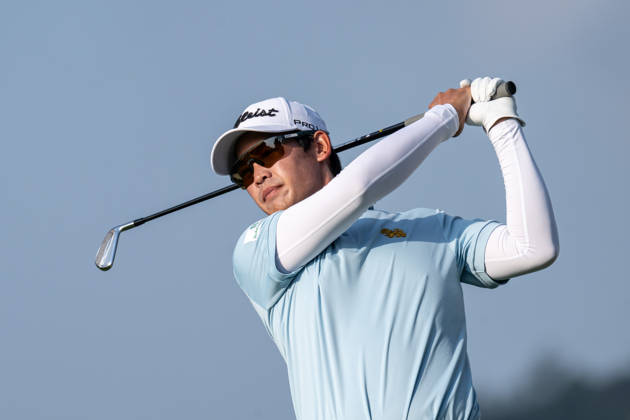 October 16, 2026, Coloane, Macao Sar, China: Rattanon WANNASRICHAN from Thailand. Round 2 in the Macao Open Golf at Macau Golf & Country Club. Macau Open Golf Round 2  - ZUMAr144 20261016_zap_r144_064 Copyright: xJaynexRussellx