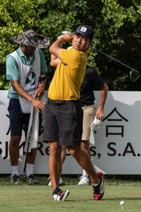 October 16, 2026, Coloane, Macao Sar, China: LIN, Yuxin from China.Round 2 in the Macao Open Golf at Macau Golf & Country Club. Macau Open Golf Round 2  - ZUMAr144 20261016_zap_r144_095 Copyright: xJaynexRussellx