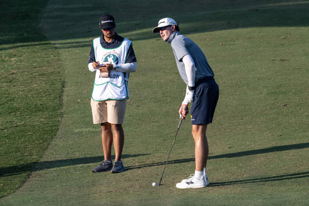 October 16, 2026, Coloane, Macao Sar, China: American, Austen TRUSLOW, finishes -10par putting him in tied 2nd place. Round 2 in the Macao Open Golf at Macau Golf & Country Club. Coloane China - ZUMAr144 20261016_zap_r144_100 Copyright: xJaynexRussellx