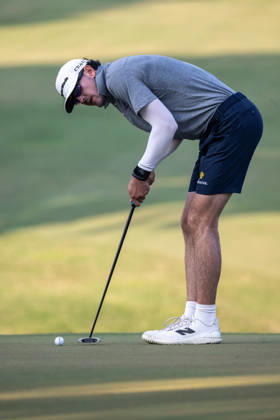 October 16, 2026, Coloane, Macao Sar, China: American, Austen TRUSLOW, finishes -10par putting him in tied 2nd place. Round 2 in the Macao Open Golf at Macau Golf & Country Club. Macau Open Golf Round 2  - ZUMAr144 20261016_zap_r144_105 Copyright: xJaynexRussellx