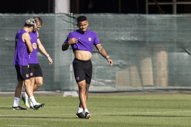 October 16, 2026, Sant Joan Despi, Barcelona, Spain: Gabriel Jesus during the training day of FC Barcelona, Barca ahead the Spanish League, Laliga EA Sports, football match against Real Betis at Ciudad Esportiva Joan Gamper on October 16, 2026 in Sant Joan Despi, Barcelona, Spain. FC Barcelona Training And press conference, PK, Pressekonferenz - LaLiga EA Sports  - ZUMAa181 20261016_zaa_a181_032 Copyright: xJavierxBorregox