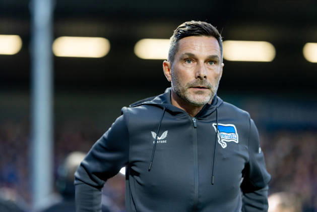 Kiel, 16. Oktober 2026 - Fußball, 2. Bundesliga 2026 27, Holstein Kiel - Hertha BSC: Stefan Leitl (Hertha BSC, Trainer) DFL REGULATIONS PROHIBIT ANY USE OF PHOTOGRAPHS AS IMAGE SEQUENCES AND OR QUASI-VIDEO.