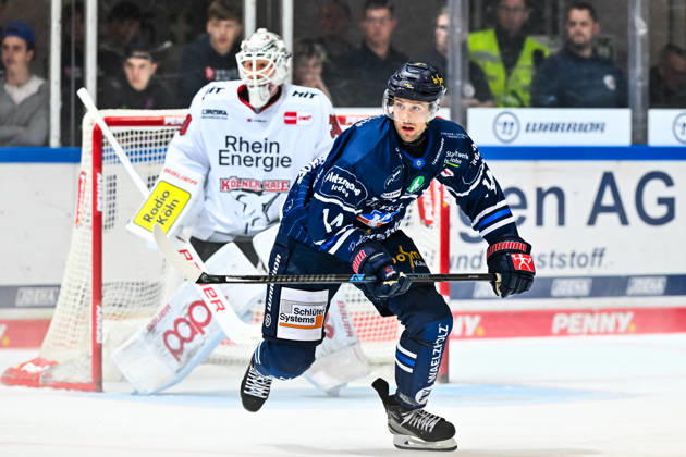 Cole Maier (Iserlohn Roosters, 14), GER, Iserlohn Roosters vs. Koeler Haie, Eishockey, Penny-DEL, 9. Spieltag, Spielzeit 2026 2027, 16.10.2026, GER, Iserlohn Roosters vs. Koeler Haie, Eishockey, Penny-DEL, 9. Spieltag, Spielzeit 2026 2027, 16.10.2026 Iserlohn Copyright: xJonasxBrockmann Eibner-Pressefotx EP_JBN
