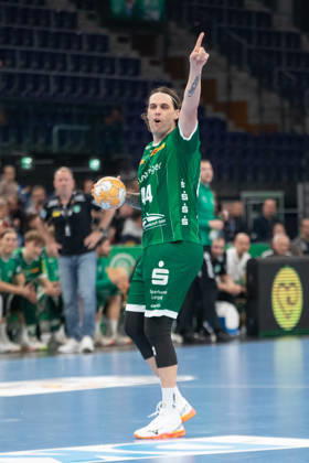 Handball, HBL2: SC DHfK Leipzig - ASV Hamm-Westfalen; 16.10.2026 Dean Bombac (44, SC DHfK Leipzig). Handball, 2. Bundesliga, Saison 2026 2027, 8. Spieltag: SC DHfK Leipzig vs. ASV Hamm-Westfalen am 16.10.2026 in der Quarterback Immobilien Arena Leipzig. Copyright: xBEAUTIFULxSPORTS JanxKaeferx